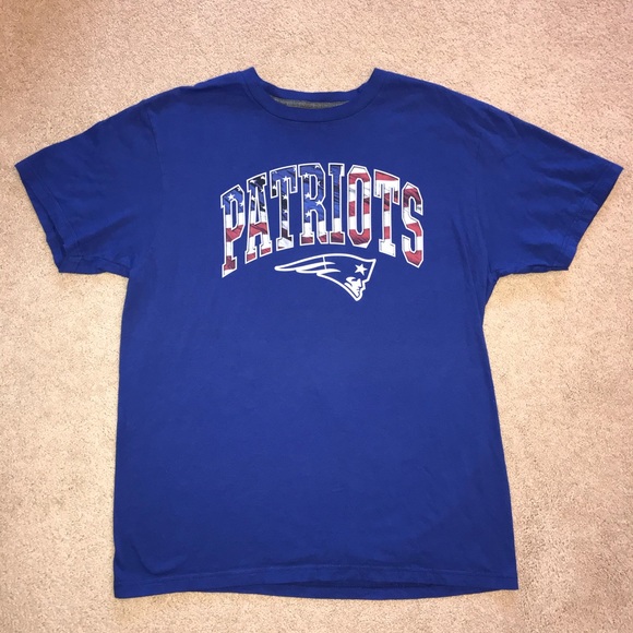 Fanatics Other - New England Patriots NFL Patriotic T-Shirt Blue